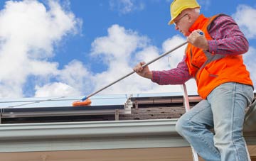 Pentir soft wash roof cleaning